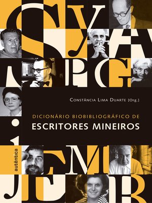 cover image of Dicionário biobibliográfico de escritores mineiros